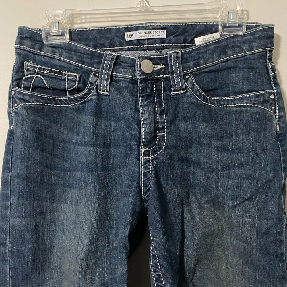 Womens Lee Slender Secret Capri Jeans